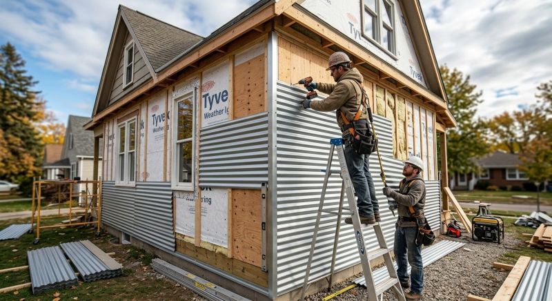 Metal Barn Siding Installation in Boston, MA